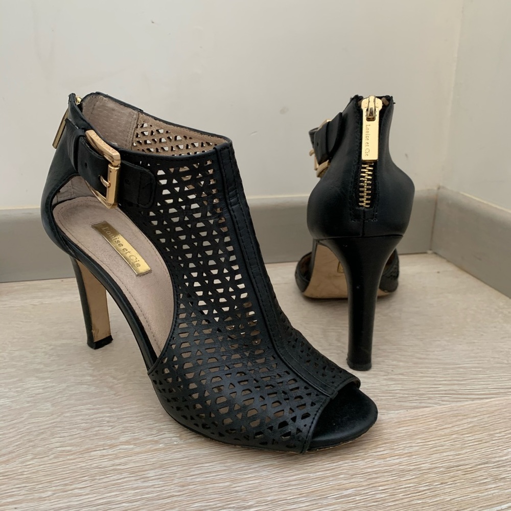 Louise et Cie Olivia Laser Cut Booties